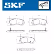 Jeu de 4 plaquettes de frein avant SKF VKBP 81327 A - Visuel 2
