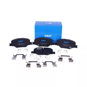 Jeu de 4 plaquettes de frein avant SKF VKBP 81329 A
