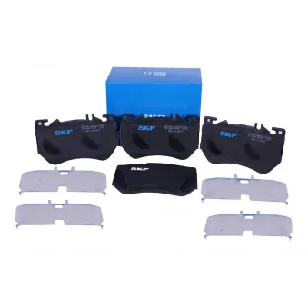 Jeu de 4 plaquettes de frein avant SKF VKBP 81344