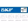 Jeu de 4 plaquettes de frein avant SKF VKBP 81344 - Visuel 2