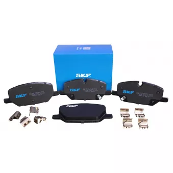 Jeu de 4 plaquettes de frein avant SKF