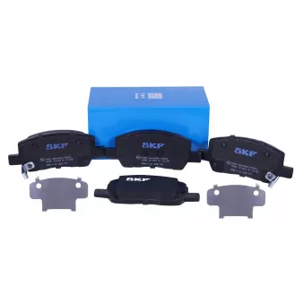 Jeu de 4 plaquettes de frein avant SKF VKBP 81363 A