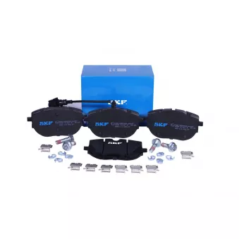 Jeu de 4 plaquettes de frein avant SKF