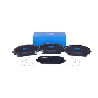 Jeu de 4 plaquettes de frein avant SKF