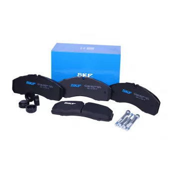 Jeu de 4 plaquettes de frein avant SKF VKBP 81380