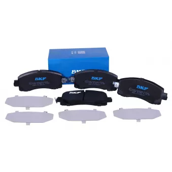Jeu de 4 plaquettes de frein avant SKF VKBP 81383 A