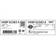 Jeu de 4 plaquettes de frein avant SKF VKBP 81383 A - Visuel 3