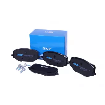 Jeu de 4 plaquettes de frein avant SKF