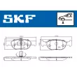 Jeu de 4 plaquettes de frein avant SKF VKBP 81385 - Visuel 2