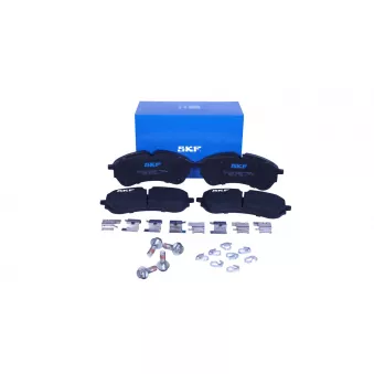 Jeu de 4 plaquettes de frein avant SKF VKBP 81393