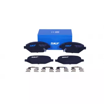 Jeu de 4 plaquettes de frein avant SKF VKBP 81426 A