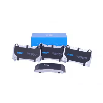 Jeu de 4 plaquettes de frein avant SKF VKBP 85006 EV