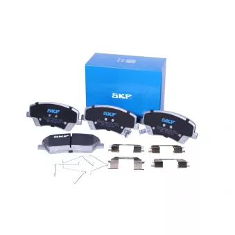 Jeu de 4 plaquettes de frein avant SKF VKBP 85010 EV