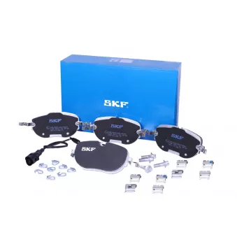Jeu de 4 plaquettes de frein avant SKF VKBP 85011 EV