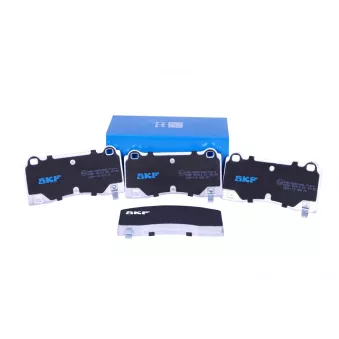 Jeu de 4 plaquettes de frein avant SKF VKBP 85012 EV