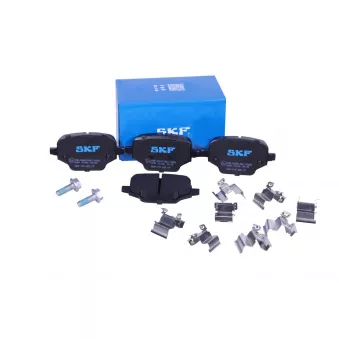 Jeu de 4 plaquettes de frein arrière SKF