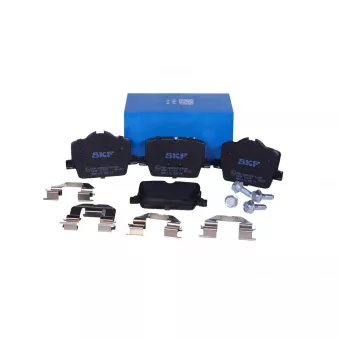 Jeu de 4 plaquettes de frein arrière SKF