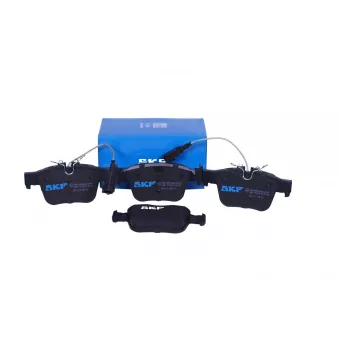 Jeu de 4 plaquettes de frein arrière SKF VKBP 91322 E