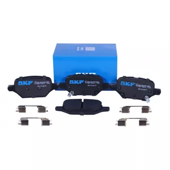 Jeu de 4 plaquettes de frein arrière SKF