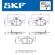 Jeu de 4 plaquettes de frein arrière SKF VKBP 91333 A - Visuel 2