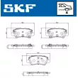 Jeu de 4 plaquettes de frein arrière SKF VKBP 91335 A - Visuel 2