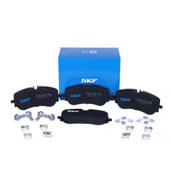 Jeu de 4 plaquettes de frein arrière SKF VKBP 91373