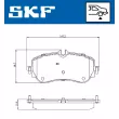 Jeu de 4 plaquettes de frein arrière SKF VKBP 91373 - Visuel 2