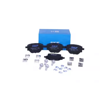 Jeu de 4 plaquettes de frein arrière SKF VKBP 91379