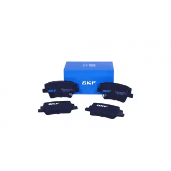 Jeu de 4 plaquettes de frein avant SKF VKBP 91434 A