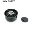 Poulie renvoi/transmission, courroie trapézoïdale à nervures SKF VKM 38307 - Visuel 1