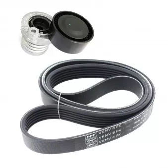 Jeu de courroies trapézoïdales à nervures SKF