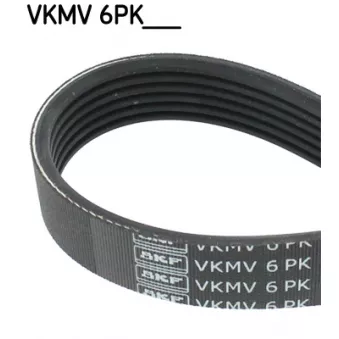 Courroie trapézoïdale à nervures SKF VKMV 6PK1073 R