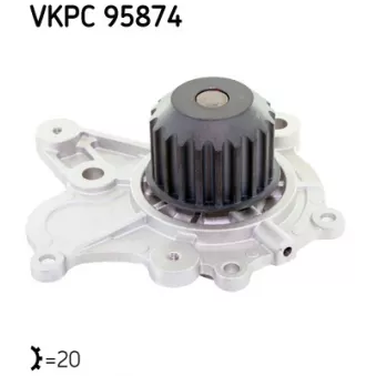 Pompe à eau SKF VKPC 95874