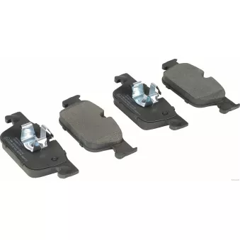 Jeu de 4 plaquettes de frein avant HERTH+BUSS JAKOPARTS