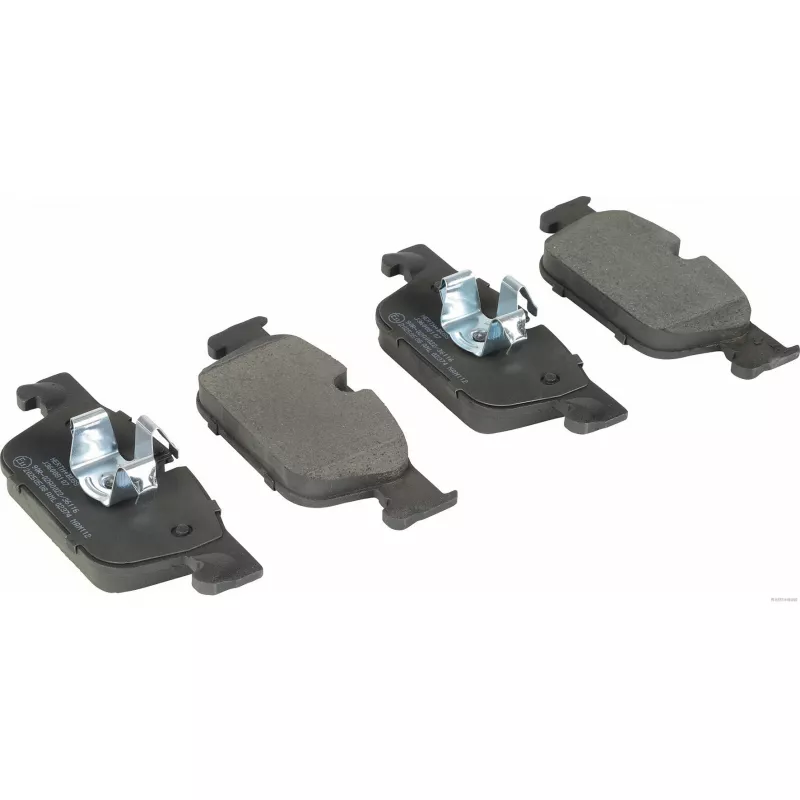 Jeu de 4 plaquettes de frein avant HERTH+BUSS JAKOPARTS J36008107
