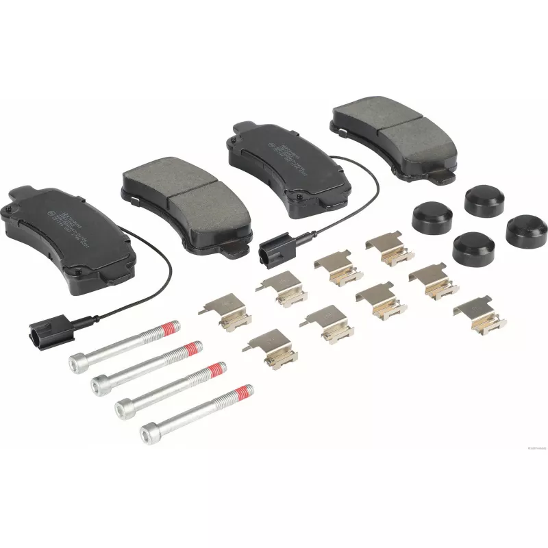 Jeu de 4 plaquettes de frein avant HERTH+BUSS JAKOPARTS J3612063