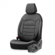 Ensemble de housses pour sièges de voiture OTOM INSPIRE 3501 CUIR ÉCOLOGIQUE NOIR 3-ZIP AMIO OT85511 - Visuel 2