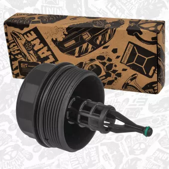 Couvercle, boîtier du filtre à huile ET ENGINETEAM FL0002