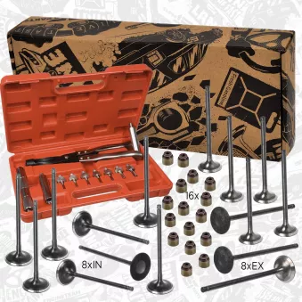 Kit de soupapes, soupapes d?admission/d?échappement ET ENGINETEAM VS0038VR2