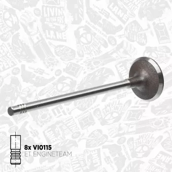 Kit de soupapes, soupapes d?admission/d?échappement ET ENGINETEAM VS0039