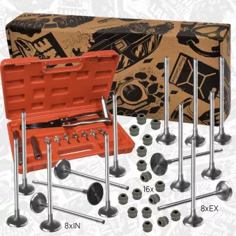 Kit de soupapes, soupapes d?admission/d?échappement ET ENGINETEAM VS0039VR2