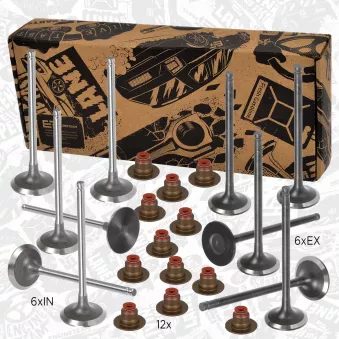 Kit de soupapes, soupapes d?admission/d?échappement ET ENGINETEAM VS0043