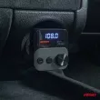 Émetteur FM voiture 1×USB-A 1×USB-C 12V 24V - AMIO 04647 - Visuel 2