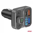Émetteur FM voiture 2×USB-A 1×USB 12V 24V - AMIO 04649 - Visuel 3
