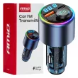 Émetteur FM voiture 1×USB-A 1×USB-C 12V 24V - AMIO 04655 - Visuel 1