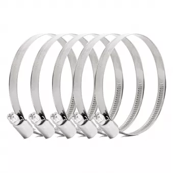 Collier à vis 5 pièces 60-80mm/9mm W2 AMIO 04590