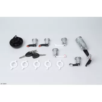 Jeu complet de cylindres de serrures TEKNÖR