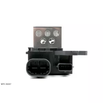 Résistance de série, moteur électrique-ventilateur du radiat TEKNÖR WTE 28267