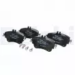 Jeu de 4 plaquettes de frein avant DELPHI LP2442 - Visuel 1
