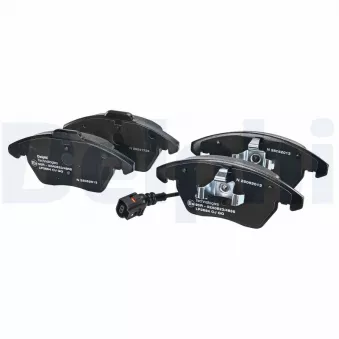 Jeu de 4 plaquettes de frein avant DELPHI LP3694